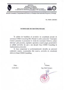 recomandare fonduri-europene primarie ialomita